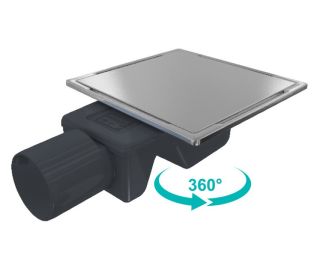 Душевой трап RGW SDR-15 60211515-01 15см хром